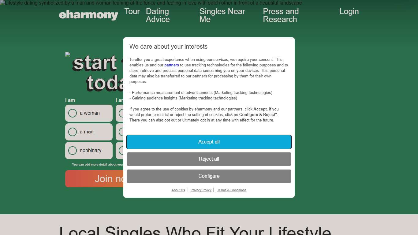 eharmony Canada Meet Singles of All Lifestyles